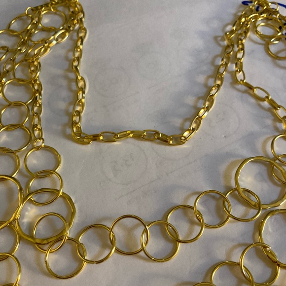 5 layer hoop necklace - Picture 8 of 11